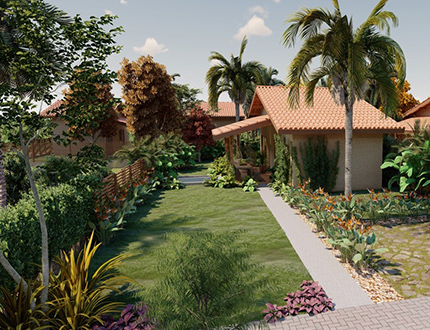 garden villa
